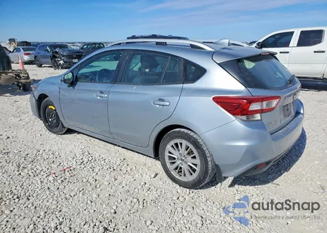 2018 Subaru Impreza Premium Plus z USA, uszkodzony, nr VIN 4S3GTAD60J3701079